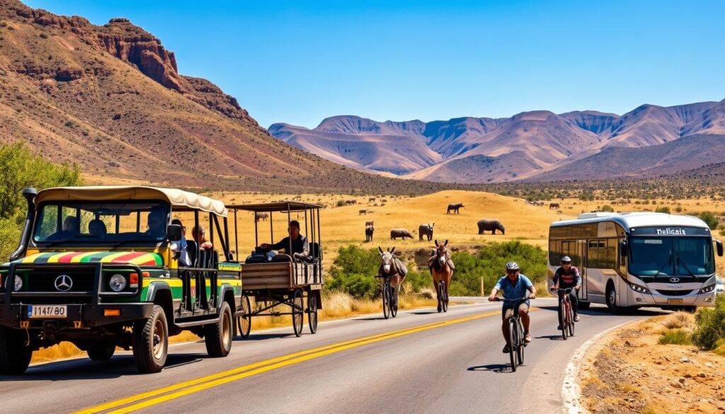 Südafrika Rundreise Transportmöglichkeiten