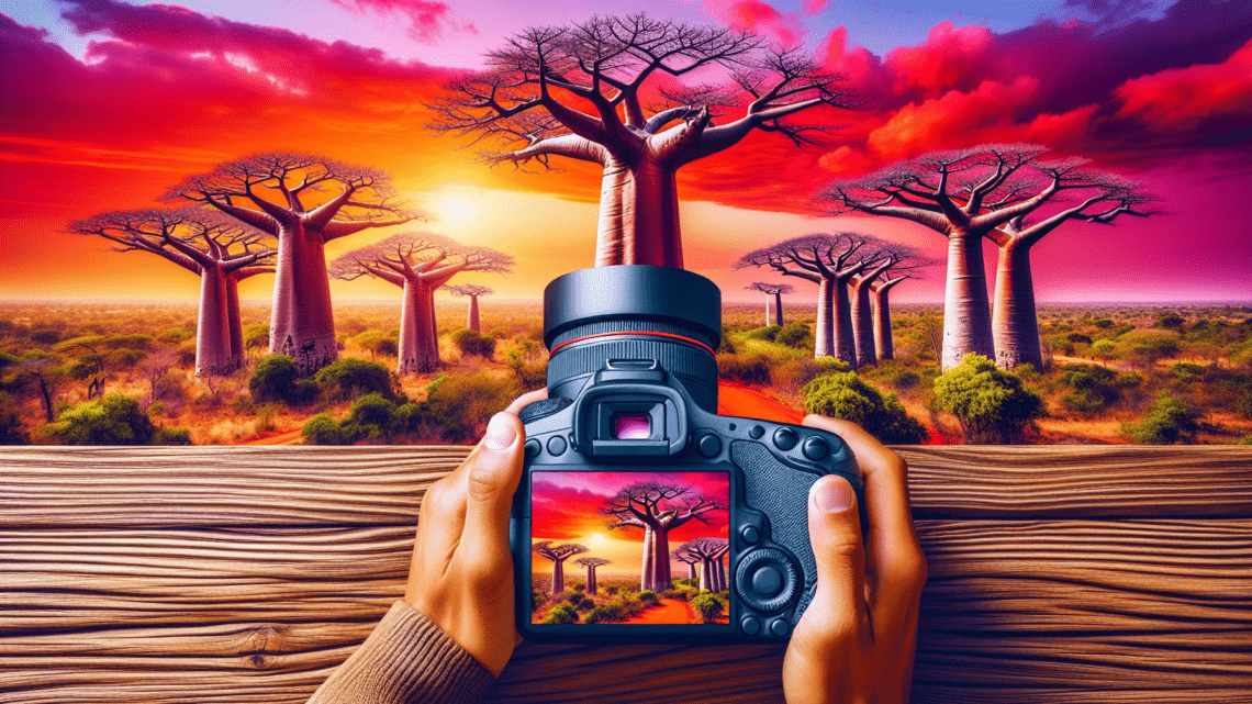 Fotografieren von Baobab-Bäumen in Limpopo