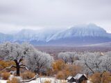 Ungewöhnlicher Schneefall in Südafrika im Winter 2023