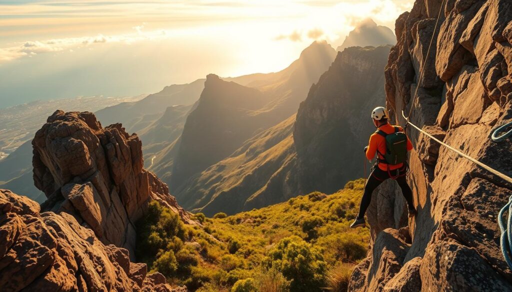 Abseilen Tafelberg Abenteuer