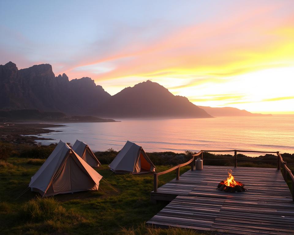 Camping in Südafrika Kraalbaai