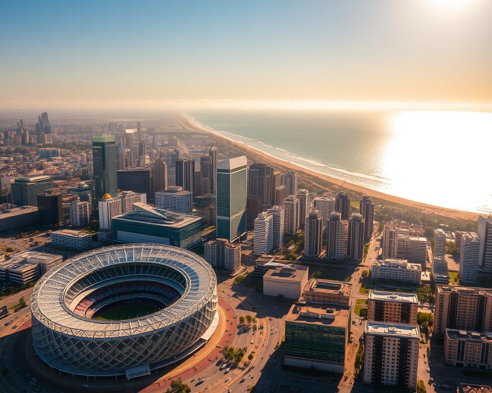 Durban Stadtpanorama