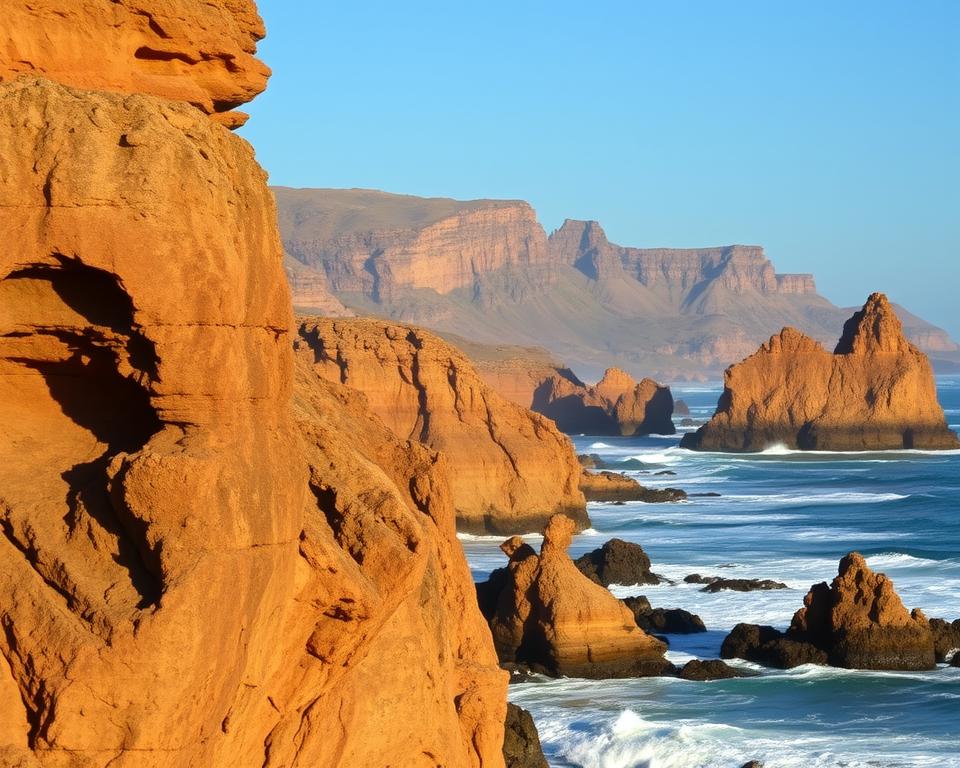 Küstenformationen Wild Coast Südafrika