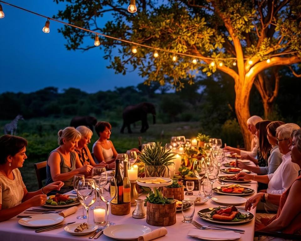 Londolozi Kulinarik Safari-Dining
