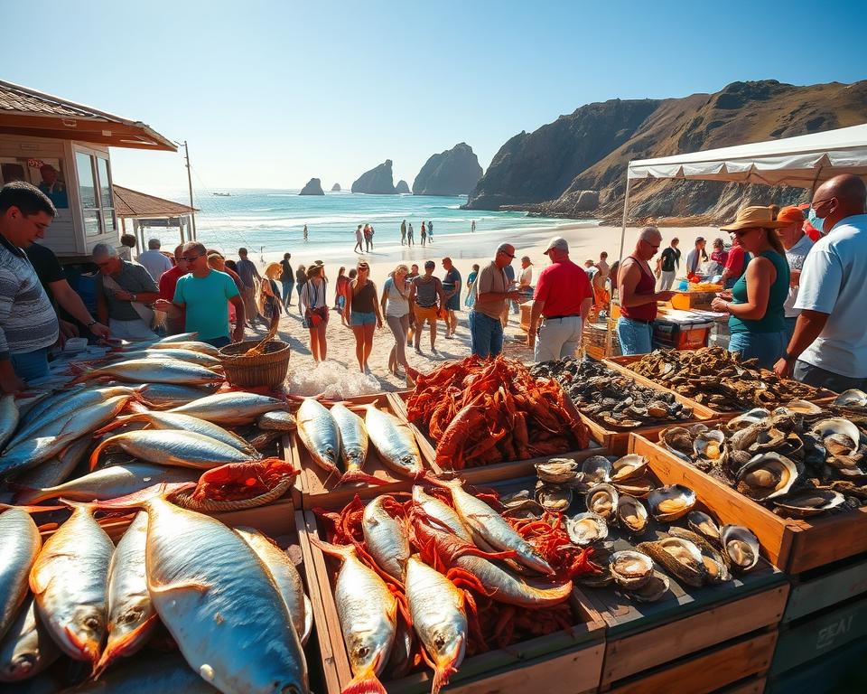 Meeresfrüchte Kraalbaai Spezialitäten