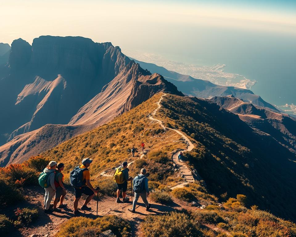 Sicherheit Tafelberg Wanderung
