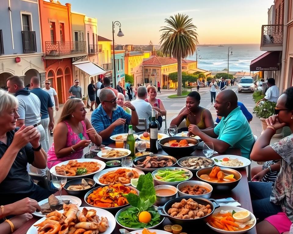 Südafrikanische Küche in Port Elizabeth Südafrikanische Küche in Port Elizabeth