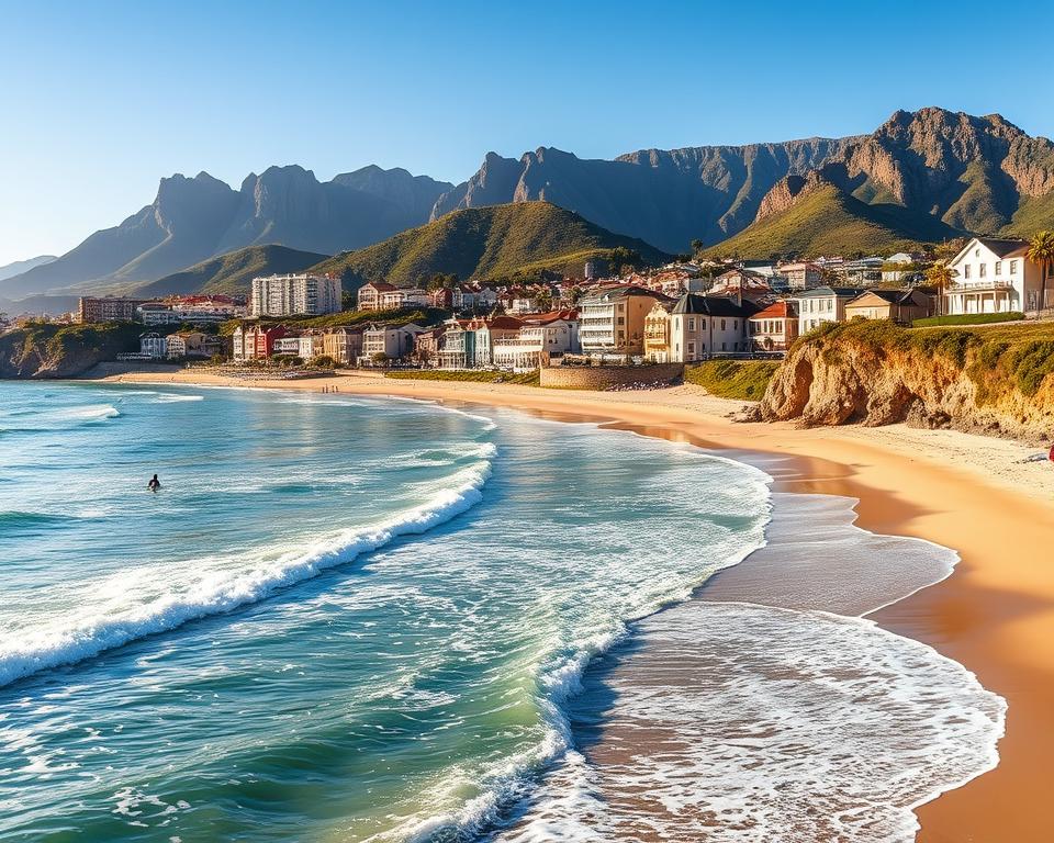 Surfspots Muizenberg Panorama