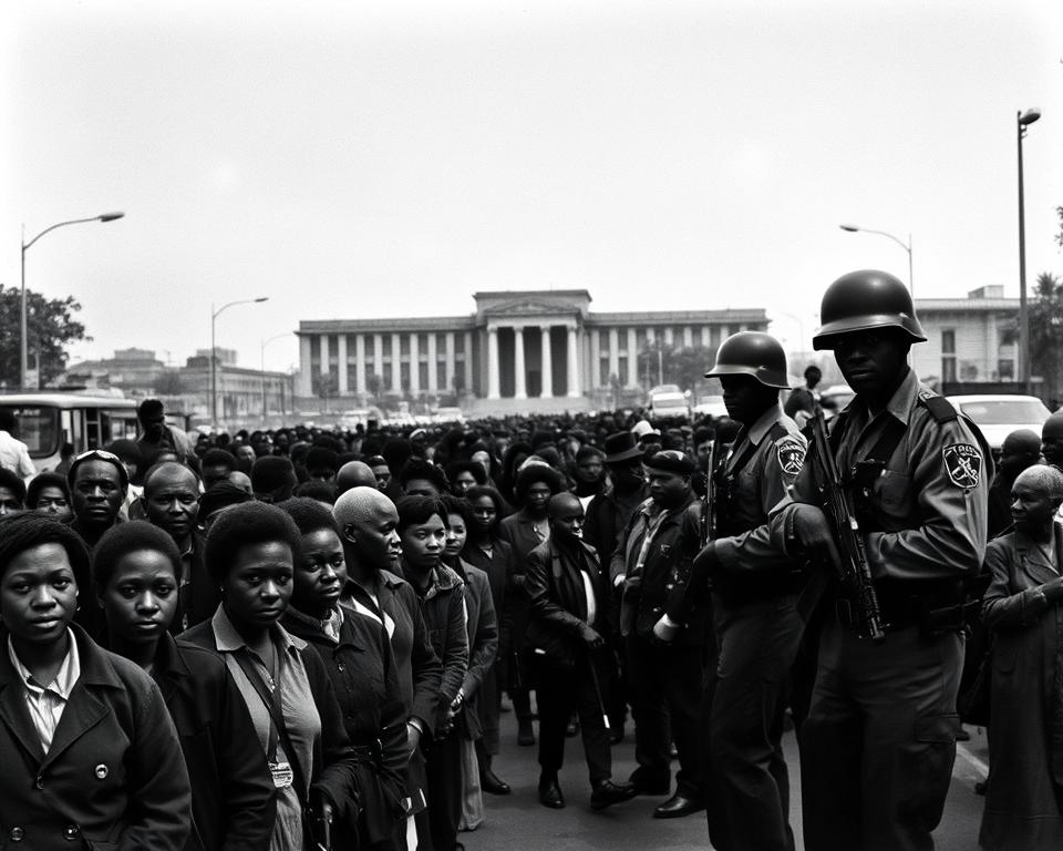 Apartheid Diskriminierung in Südafrika