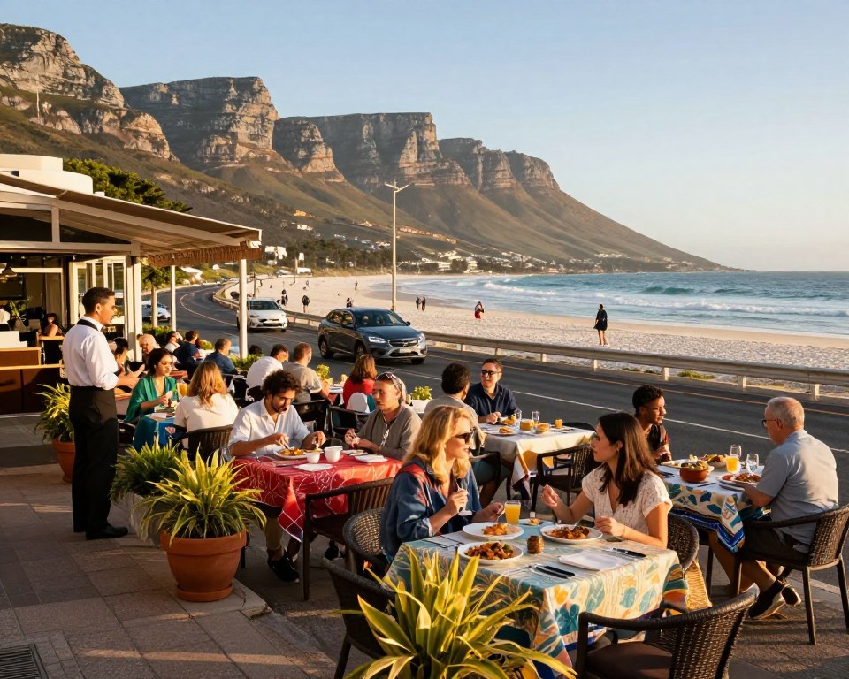Camps Bay Restaurants an der Victoria Road
