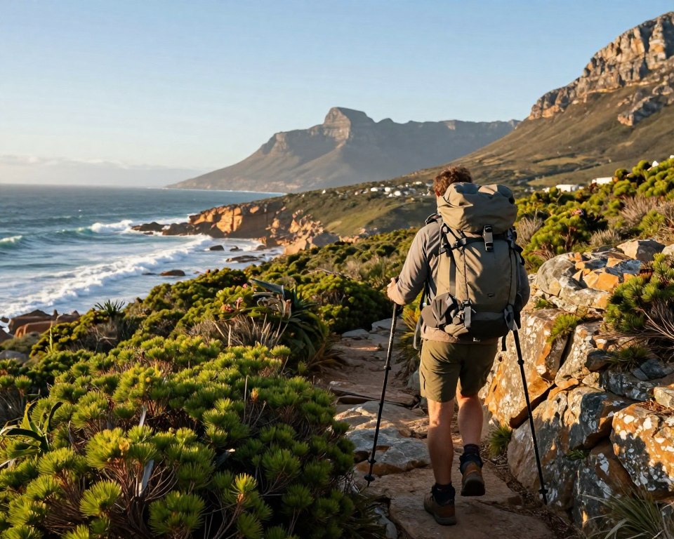 Hiking Südafrika Ausrüstung Robberg Wanderung